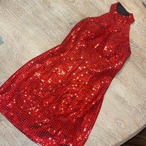 Vintage Fredericks of Hollywood party dress Christmas